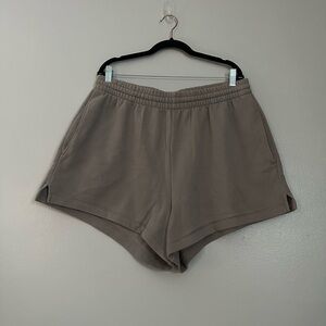 Abercrombie & Fitch Women's Athletic Taupe Shorts